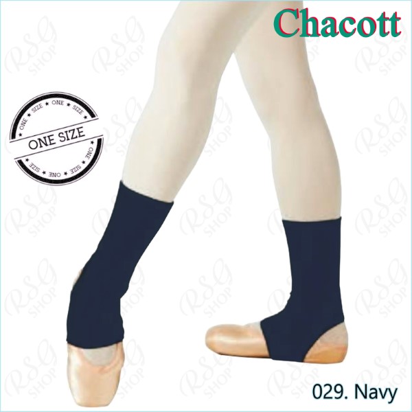 Leg covers Chacott Short One Size in Navy Art. 0001-18029