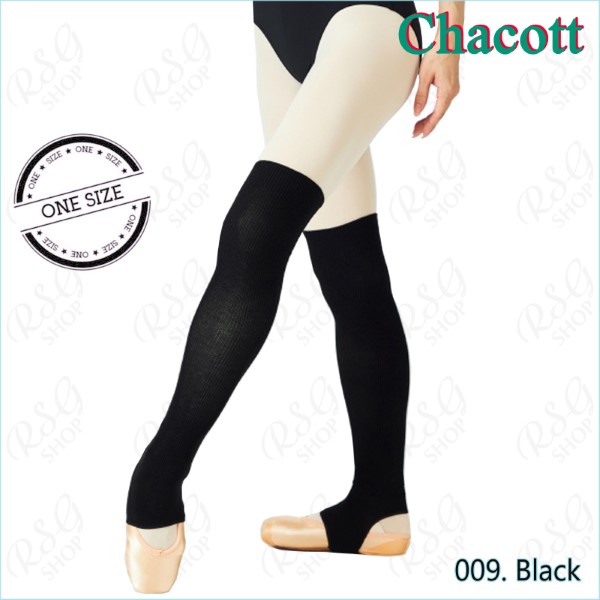 Leg covers Chacott Medium One Size in Black Art. 0002-18009
