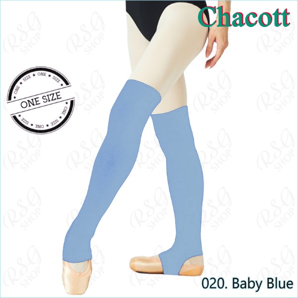 Leg covers Chacott Medium One Size in Baby Blue Art. 0002-18020