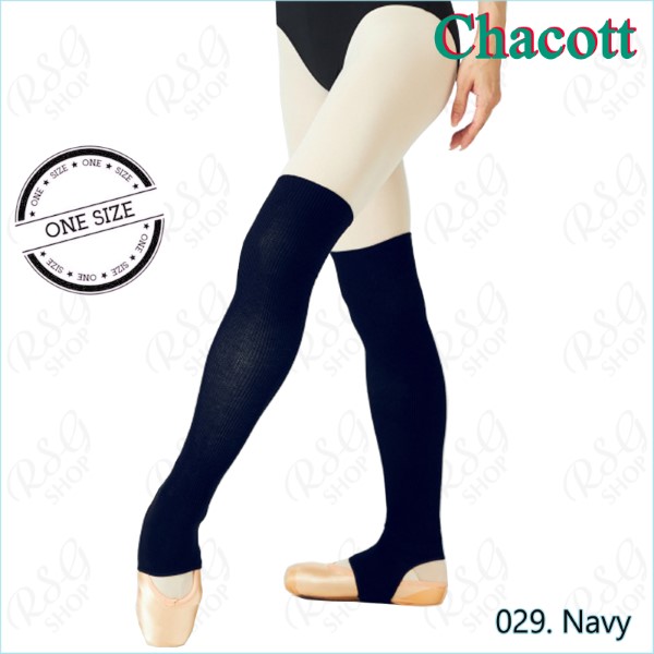Leg covers Chacott Medium One Size in Navy Art. 0002-18029