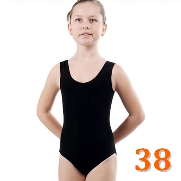 Tank Leotard GP mod. MADLEN s. 38 (134-140) col. Black B3L30-38