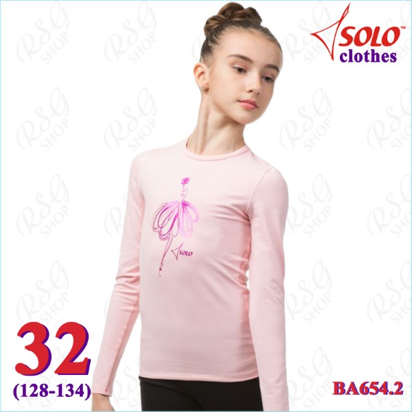 Футболка Solo s. 32 (128-134) col. Pink BA654.2-32
