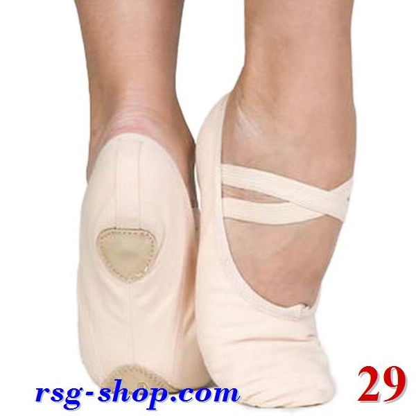 Split Sole Soft Ballet Shoes col. Beige s. 29 Art. BLS30-29C