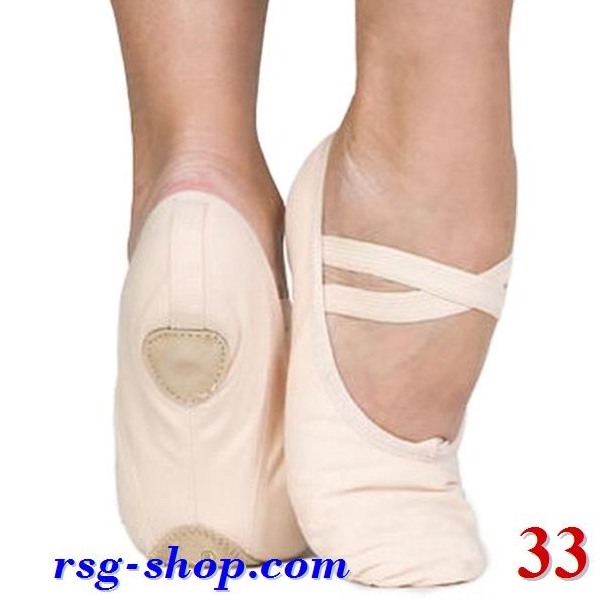 Split Sole Soft Ballet Shoes col. Beige s. 33 Art. BLS30-33C