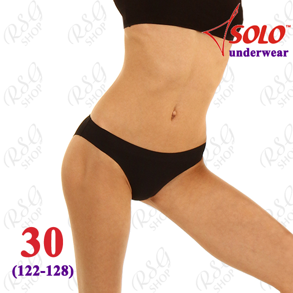 Panties Solo BD30 (Mini) s. 30 (122-128) Cotton Black BD30.3-30