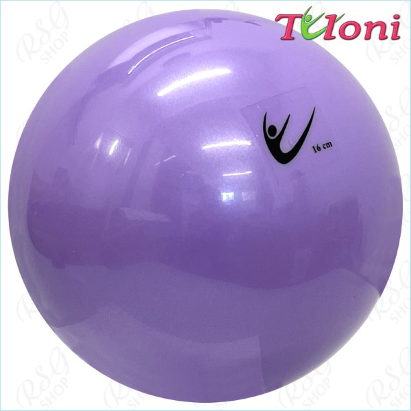 Мяч Tuloni Junior 16 см Metallic цв. Lilac Art. T1138