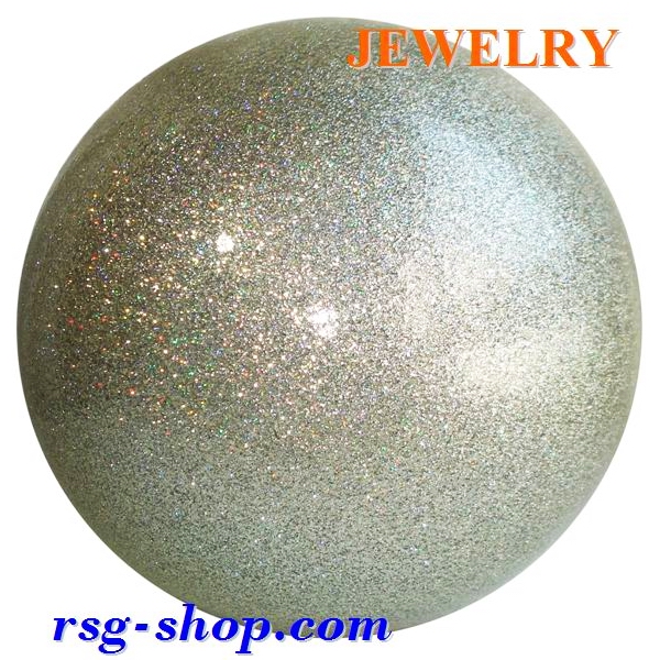 Мяч Chacott Jewelry 18,5cm FIG цв. Silver FIG Art. 58598