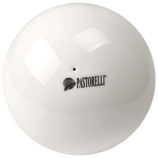 Мяч Pastorelli цв. White 18 cm FIG Art. 00005