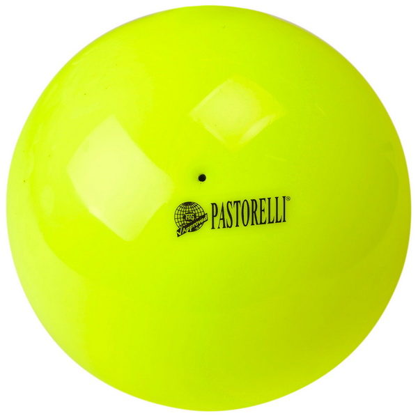 Мяч Pastorelli цв. Giallo fluo 18 cm FIG Art. 00014