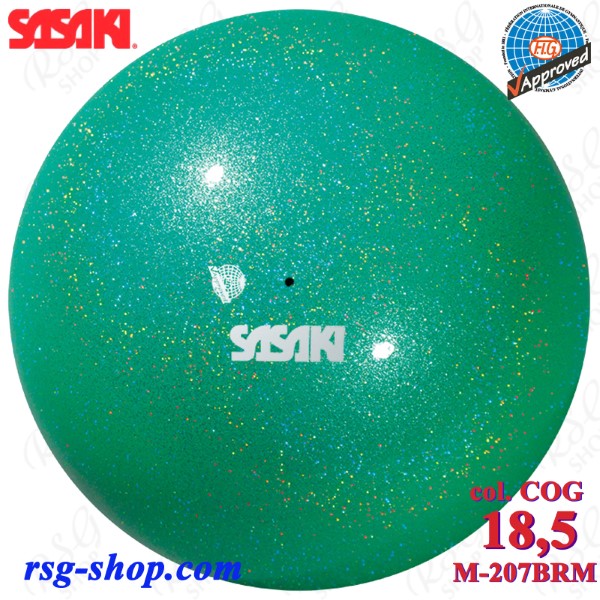 Мяч Sasaki M-207BRM COG 18,5 cm Meteor col. CobaltGreen FIG