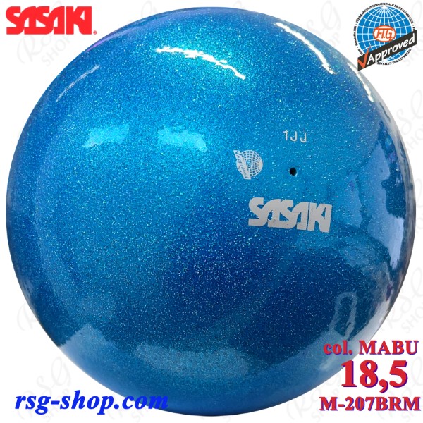 Мяч Sasaki M-207BRM MABU 18,5 cm Meteor col. MarineBlue FIG