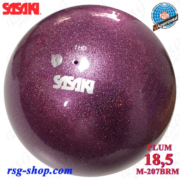 Мяч Sasaki M-207BRM PLUM 18,5 cm Meteor col. Plum FIG