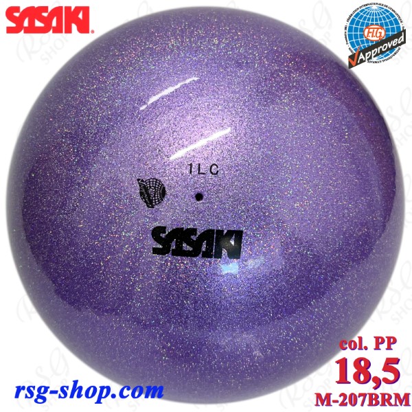 Мяч Sasaki M-207BRM PP 18,5 cm Meteor col. Purple FIG
