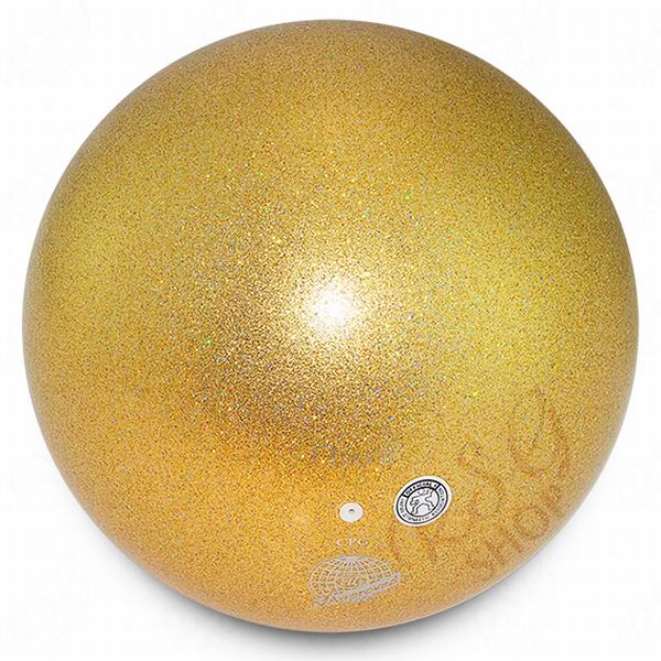 Мяч Chacott Jewelry 18,5cm FIG цв. Gold FIG Art. 58599