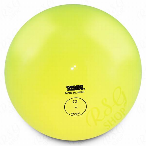 Мяч Sasaki M-20C LYMY цв. Lemon 15 cм