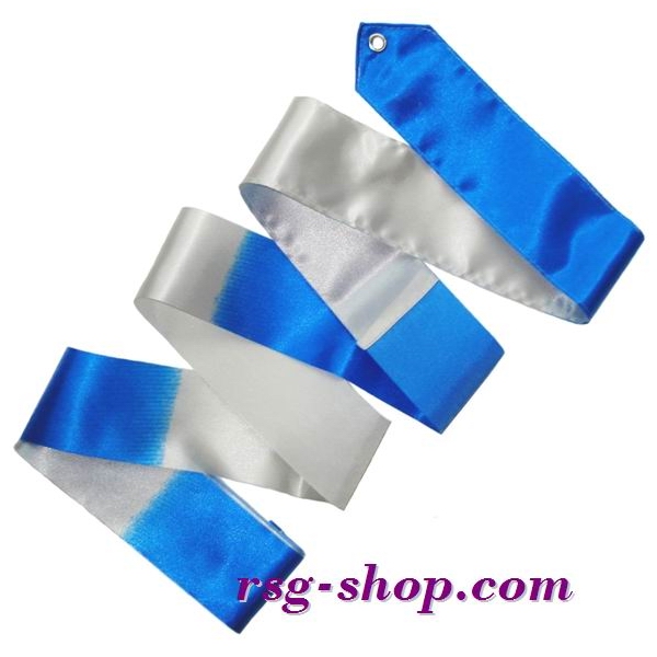 Ribbon 6m col. White-Light Blue FIG Art. 10032
