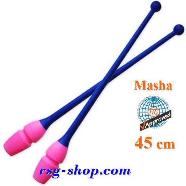 Clubs Pastorelli 45 cm mod. Masha col Pink-Blue FIG Art 03719