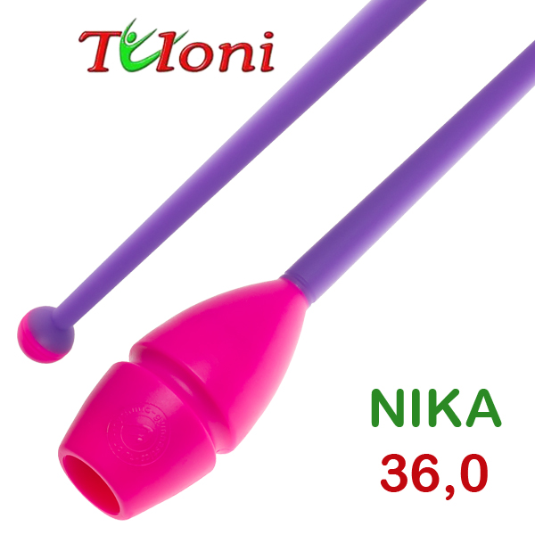Булавы соединяемые 36cm mod. Nika bi-col. Pink x Purple Art. T0153