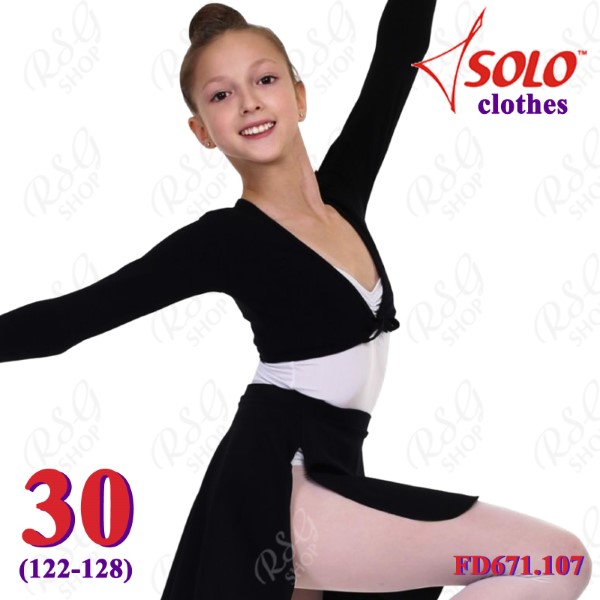 Kurzer Bolero Solo s. 30 (122-128) col. Black FD671.107-30