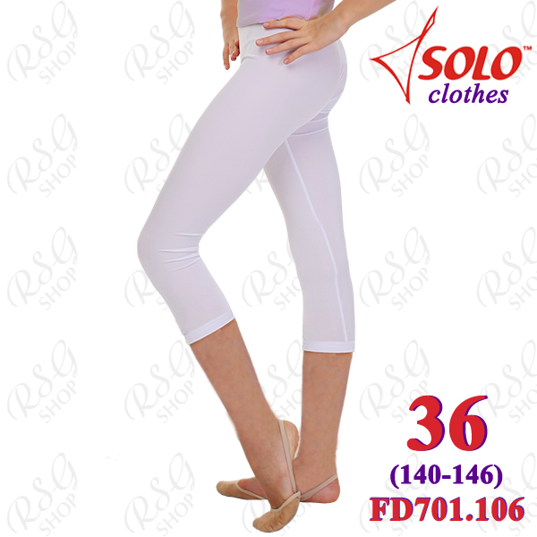 Leggings 7/8 Solo s. 36 (140-146) Cotton White FD701.106-36