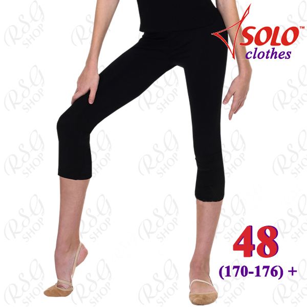 Leggings 7/8 Solo s. 48 (170-176) Cotton Black FD701.107-48