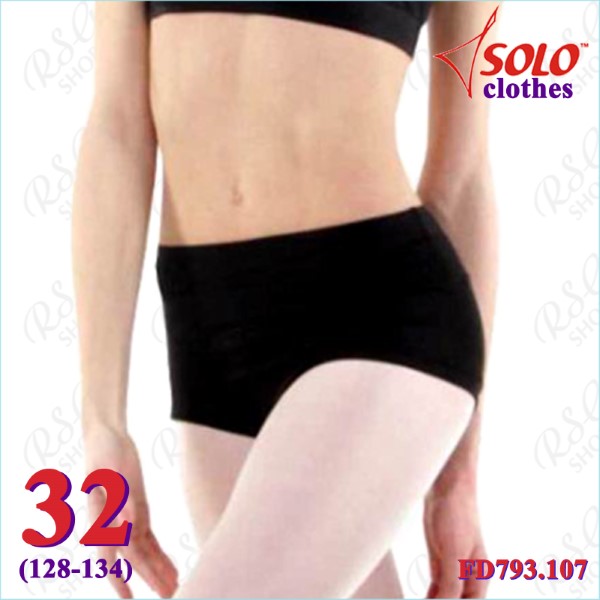 Sport Hipster Shorts Solo s. 32 (128-134) Cotton Black FD793.107-32
