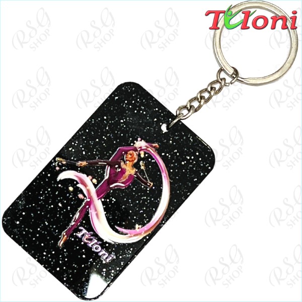 Keychain by Tuloni mod. Ponytail motiv Clubs Art. NK-FFK-LT03