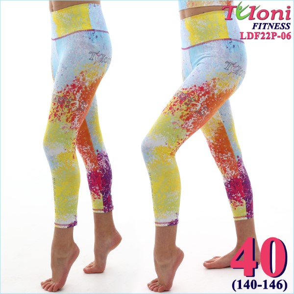 Leggings 7/8 Tuloni Fitness des. Blot Gr. 40 col. LIBUxRxY Art. LDF22P-06-40