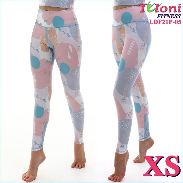 Leggings Tuloni Fitness des. Spike s. XS col. LIBUxLP Art. LDF21P-05-XS