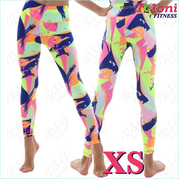 Footless Leggings Tuloni Fitness des. Versace s. XS col. PPxFUxY LDF21P-11-XS