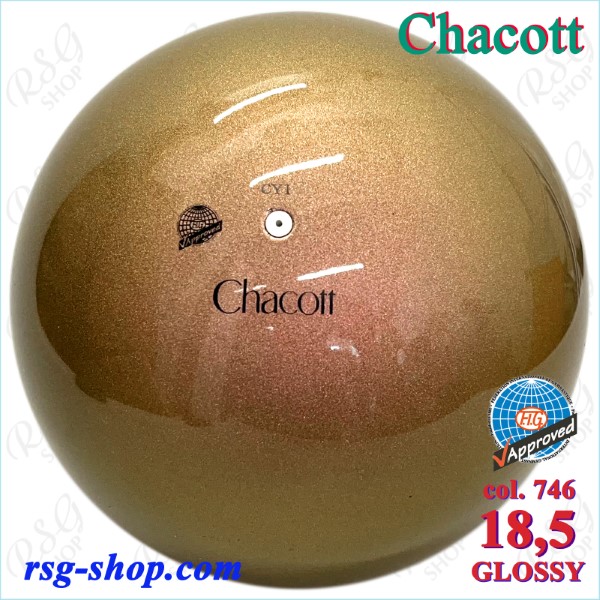 Мяч Chacott Glossy 18,5cm FIG col. 746 Grayish Rose Art. 01838746