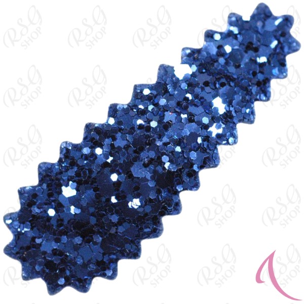 Glitter hair clip Pastorelli mod. Star col. Blue Art. 00829
