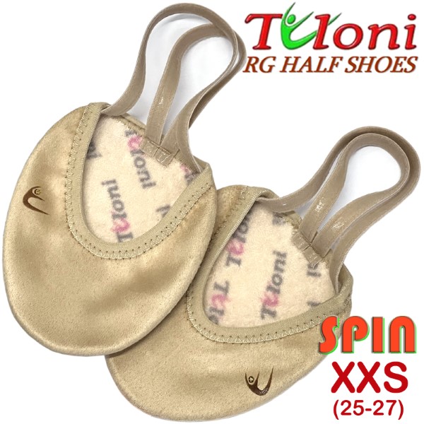 Elastic half shoes Tuloni mod. SPIN size XXS (25-27) Art. T1226XXS