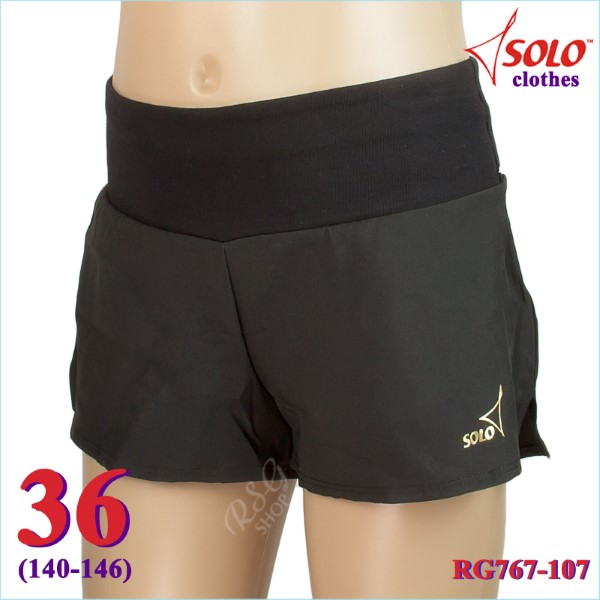 Двойные шорты Solo s. 36 (140-146) Black RG767-107-36