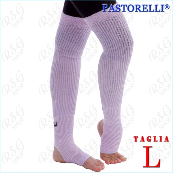 Leg covers Pastorelli knited mod. STEFY L col. Lilac Art. 15967