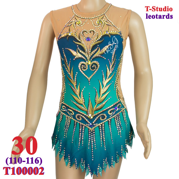 Wettkampfanzug T-Studio s. 30 (110-116) col. Turquoise Art. T100002-30