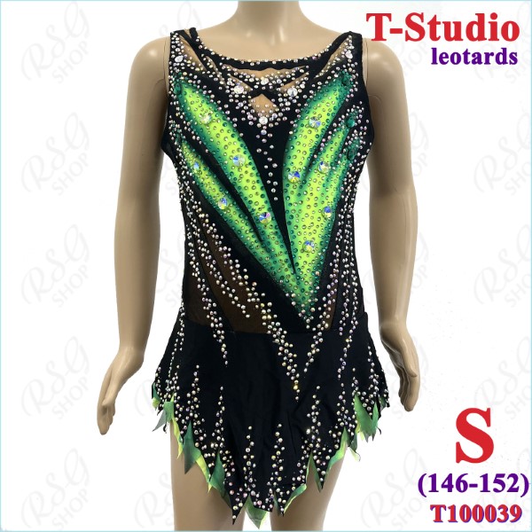 Купальник T-Studio s. S (146-152) col. Black-Lime Art. T100039-S