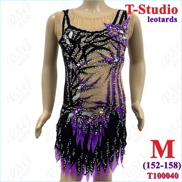 Купальник T-Studio s. M (152-158) col. Black-Purple Art. T100040-M