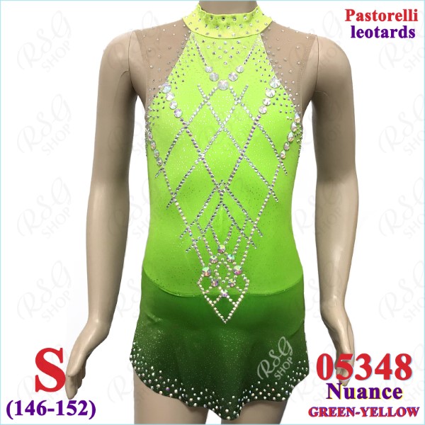 Купальник Pastorelli Nuance S (146-152) Green-Yellow Art. 05348