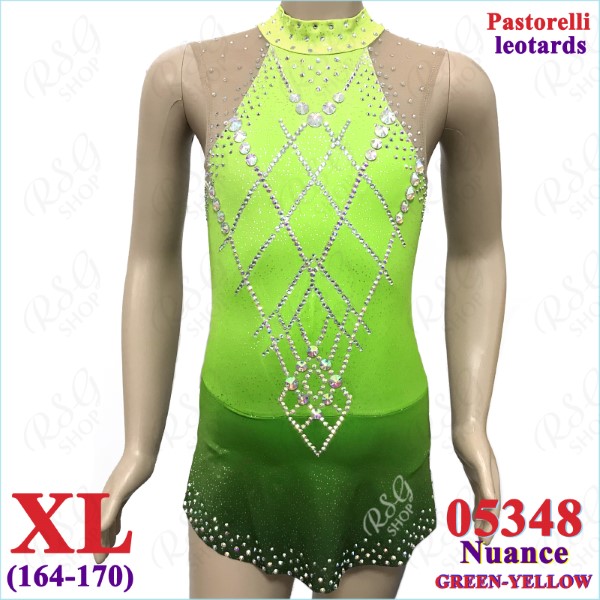 Wettkampfanzug Pastorelli Nuance XL (164-170) Green-Yellow Art. 05348