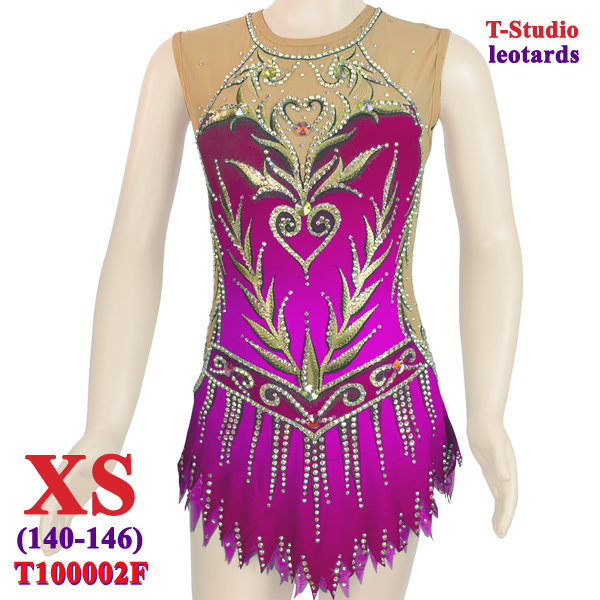 RG Leotard T-Studio s. XS (140-146) col. Fuchsia Art. T100002F-XS