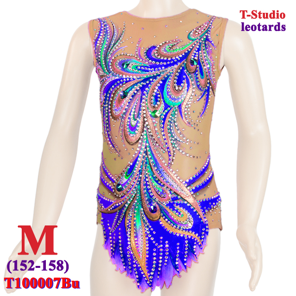 RG Leotard T-Studio s. M (152-158) col. Blue Art. T100007Bu-M