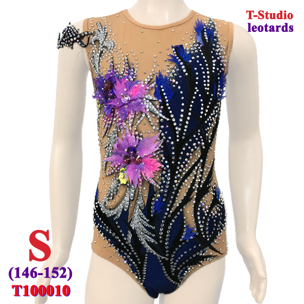 RG Leotard T-Studio s. S (146-152) col. Blue Art. T100010-S