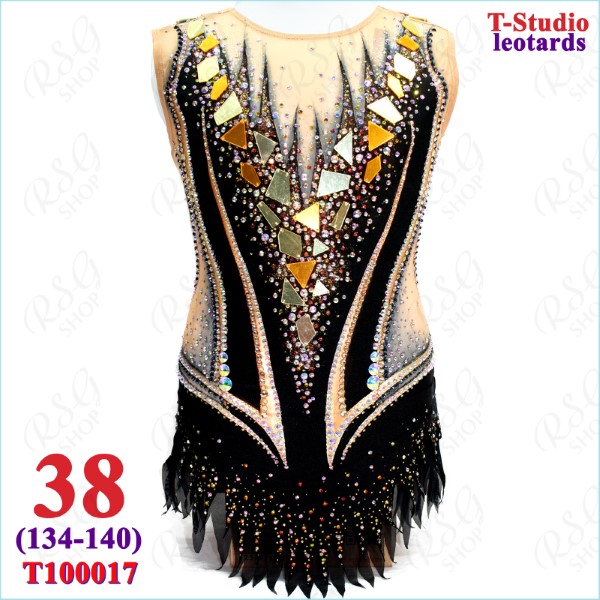 RG Leotard T-Studio s. 38 (134-140) col. Black Art. T100017-38