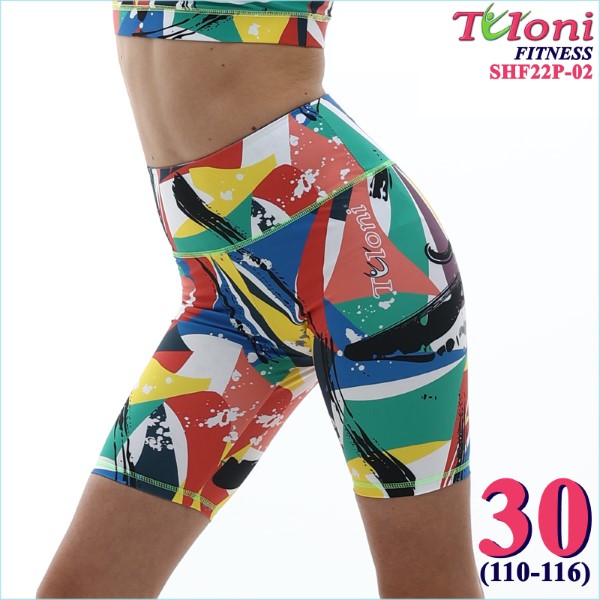Bike Shorts Tuloni Fitness des. Versace s. 30 col. GxYxR Art. SHF22P-02-30