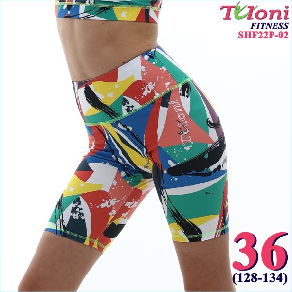 Bike Shorts Tuloni Fitness des. Versace s. 36 col. GxYxR Art. SHF22P-02-36