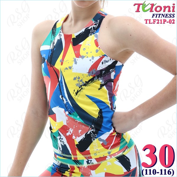 Майка-борцовка Tuloni Fitness des. Versace s. 30 col. GxYxR Art. TLF21P-02-30