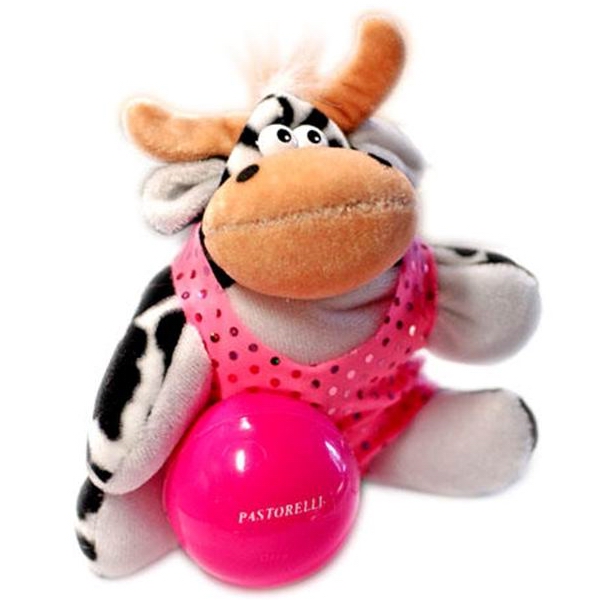 Cow Maggie Pink with Ball Pastorelli Art. 01084