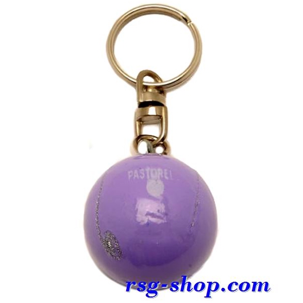 Fob for keys Pastorelli Ball Lila-Argento Art. 02273