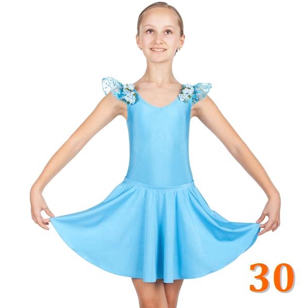 Flared Skirt GP Odiliya s. 30 (110-116) Light Blue Polyamide B3S30-30